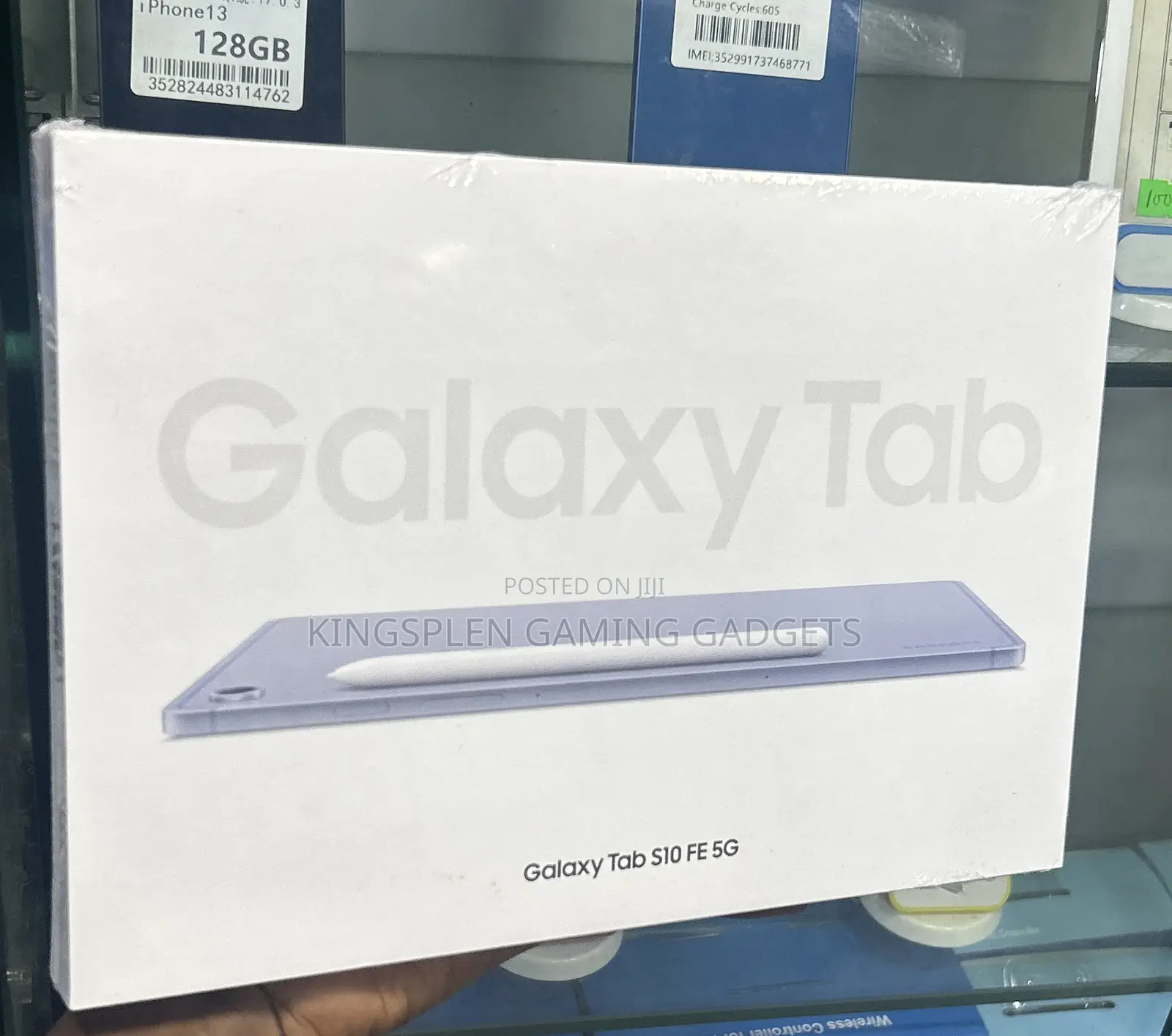 New Samsung Galaxy Tab S10 FE 128 GB Blue