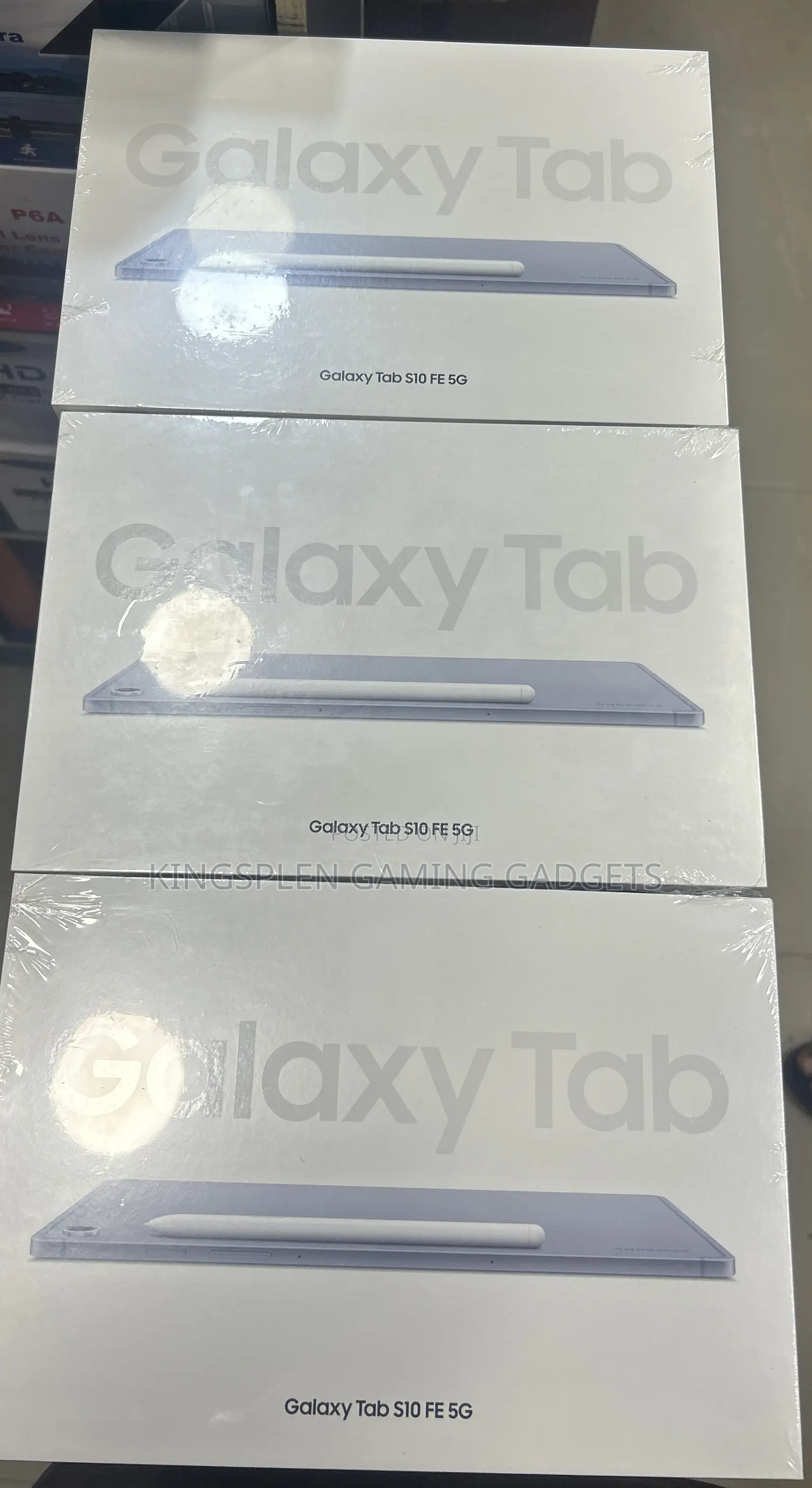 New Samsung Galaxy Tab S10 FE 128 GB Blue
