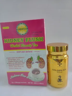 Greatea Kidney Flush Tea and Shineway Golden-Six Pills:Very Effective