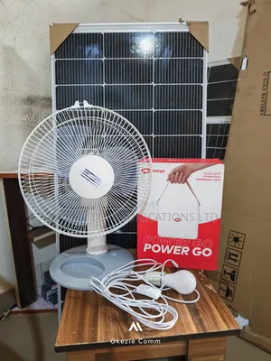 Complete Set: Itel Power Go + 100 Watts Solar Panel + Dc Bulb + Dc Fan