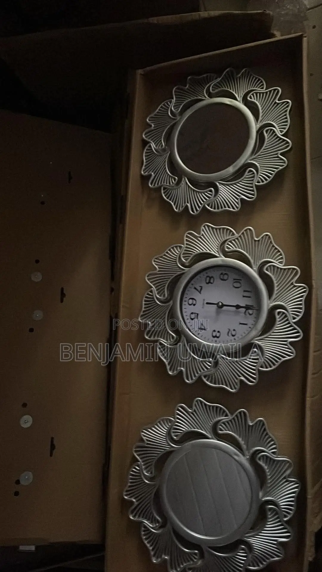 3 in 1 Sitting Room Wall Clock