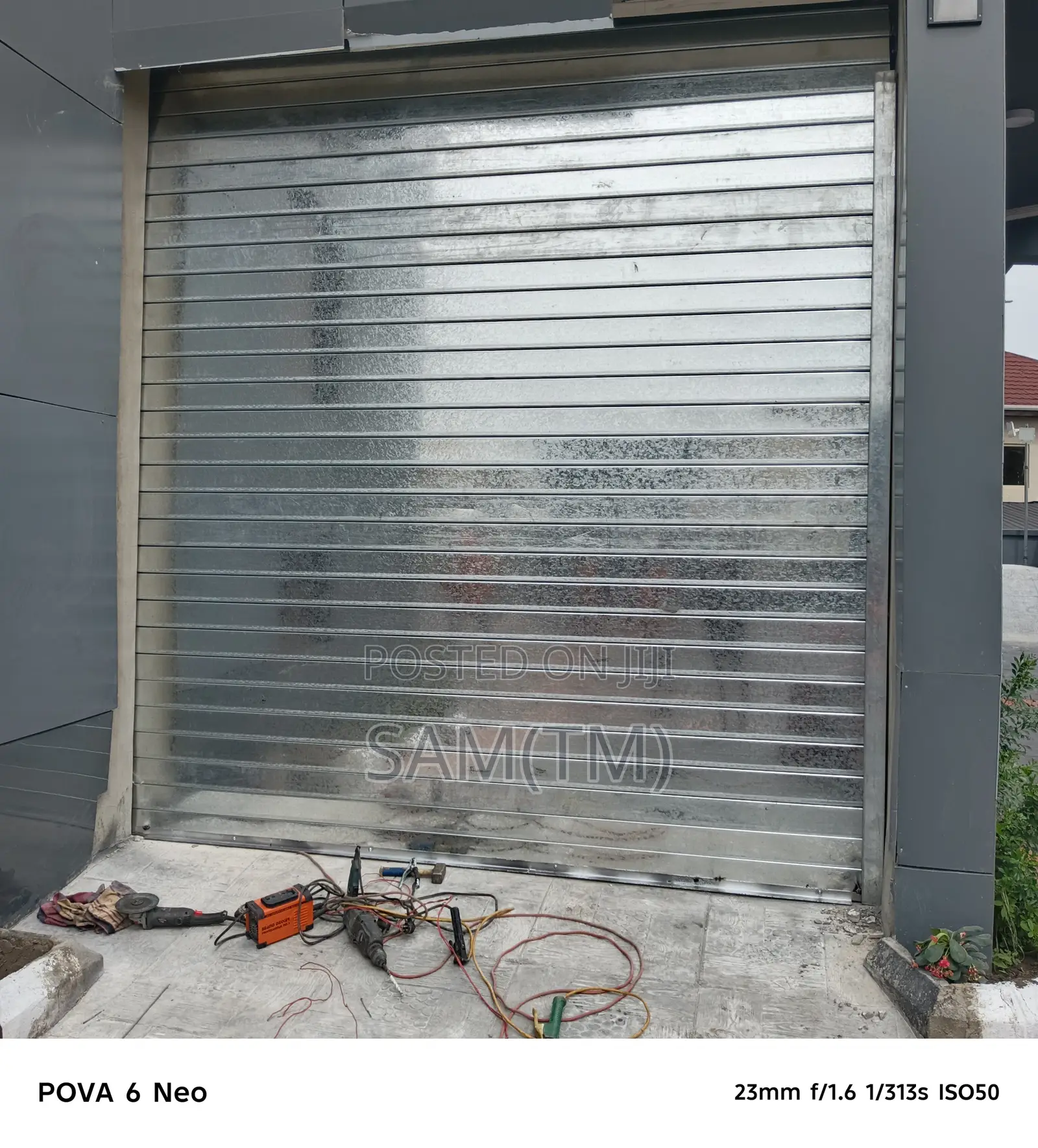 Rugged Roller Shutter Door