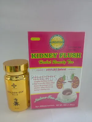 Shinyway Golden-Six Pills Greatea Kidney Flush Tea:Strengthen Kidney