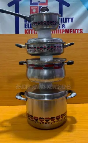 Stainless Steel Cookware Pots 4 PCS
