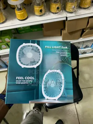 RGB Rechargeable Mini Fan