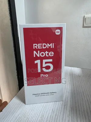 New Xiaomi Redmi Note 15 Pro 512 GB Black