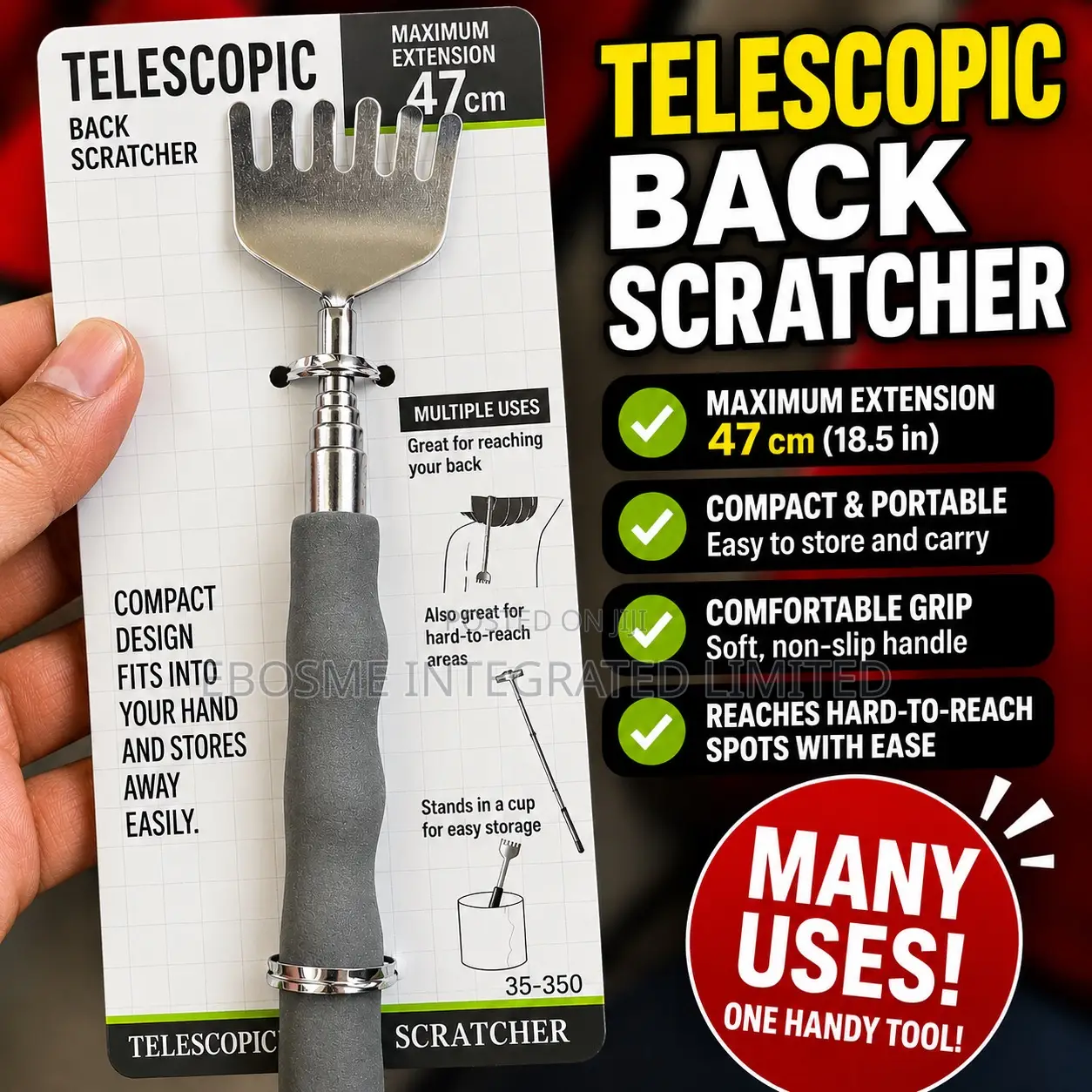 Telescopic Back Scratcher