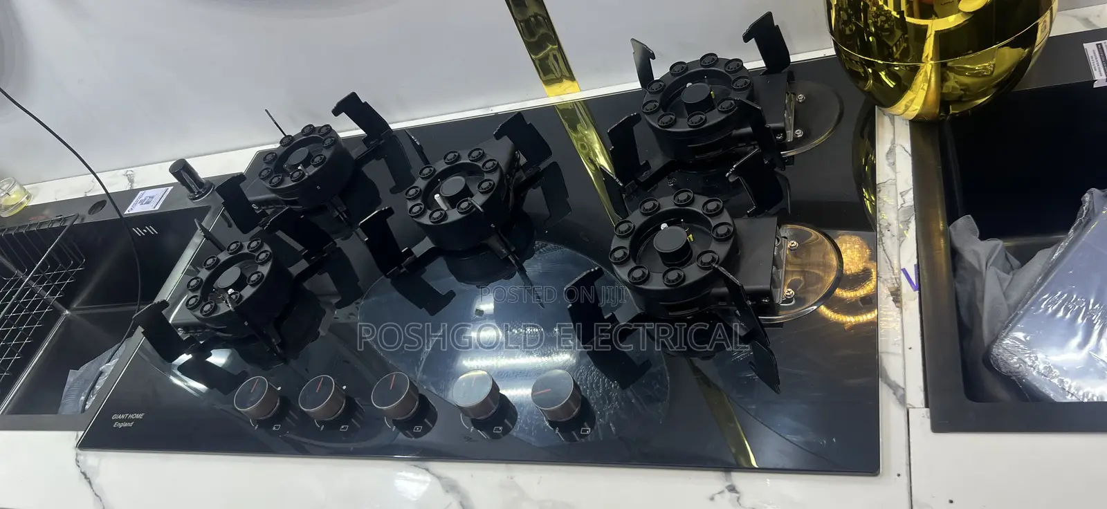 5 Burner Built in Gas Hob