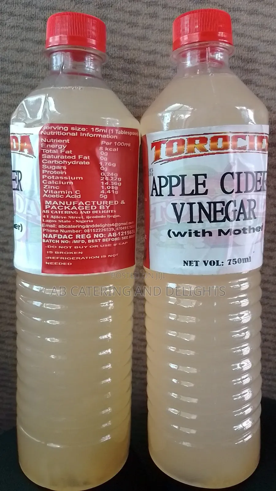 Torocida Apple Cider Vinegar 75cl