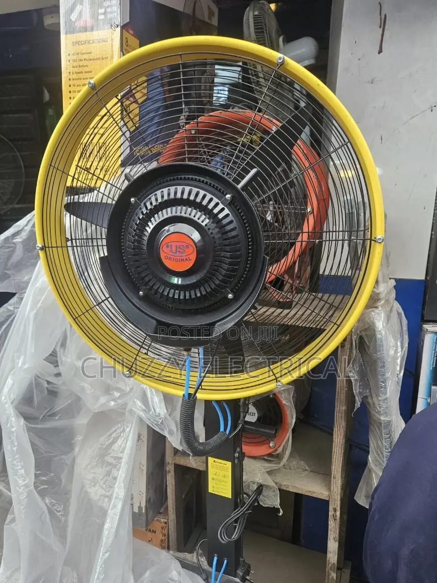 Industrial Mist Standing Fan