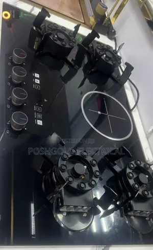 5 Zone Hybrid Gas + Induction Cooktop With Electric
