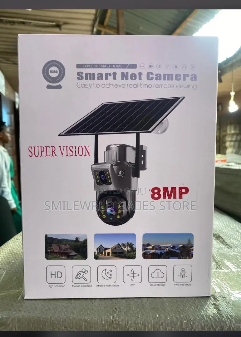4g Solar Dual Lens CCTV Camera