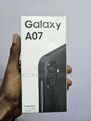 New Samsung Galaxy A07 4G 64 GB Black