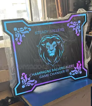 Dorime Ballers Alert Name Display Board