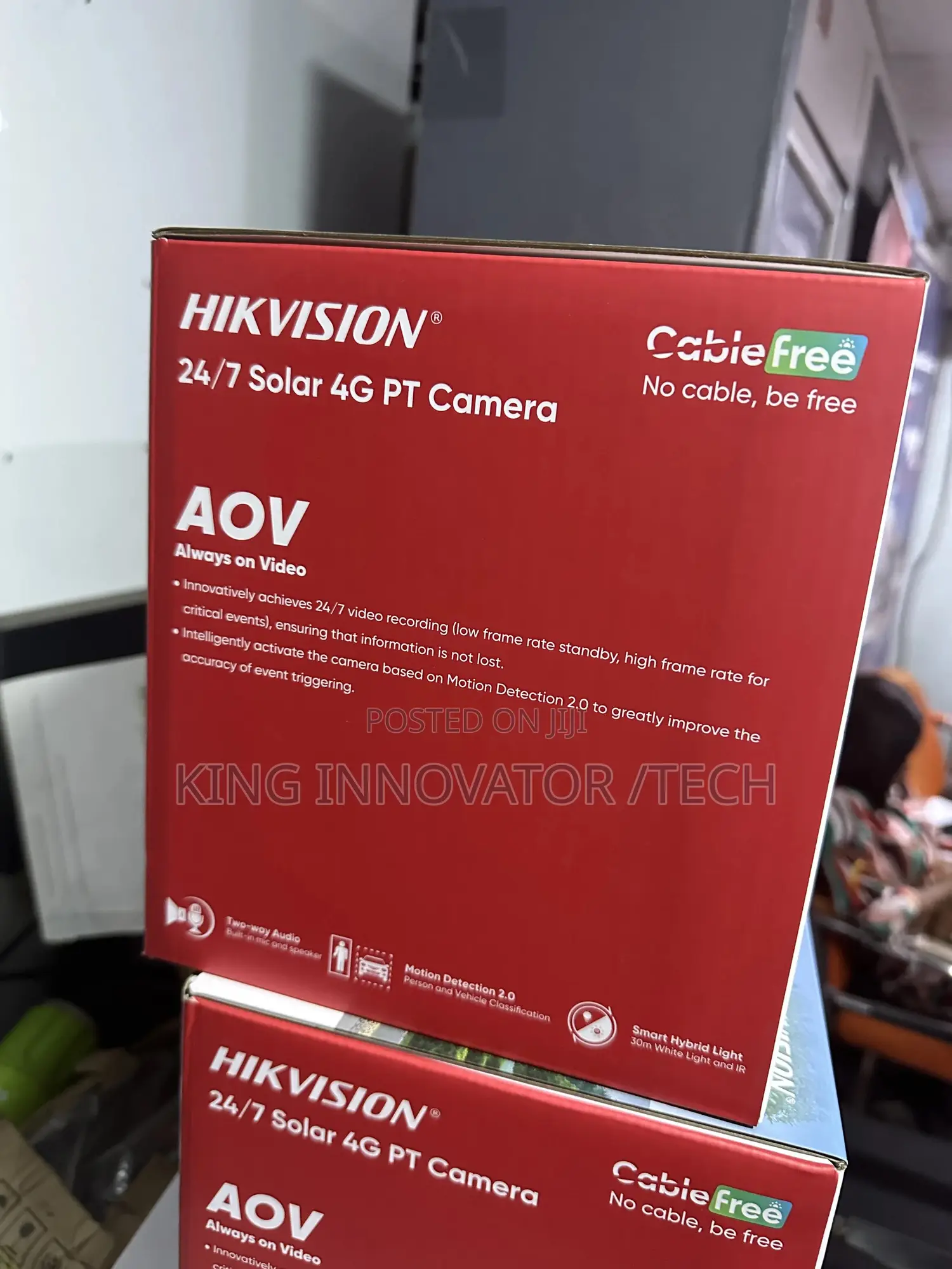 Hikvision Solar Pt Camera 4g Aov