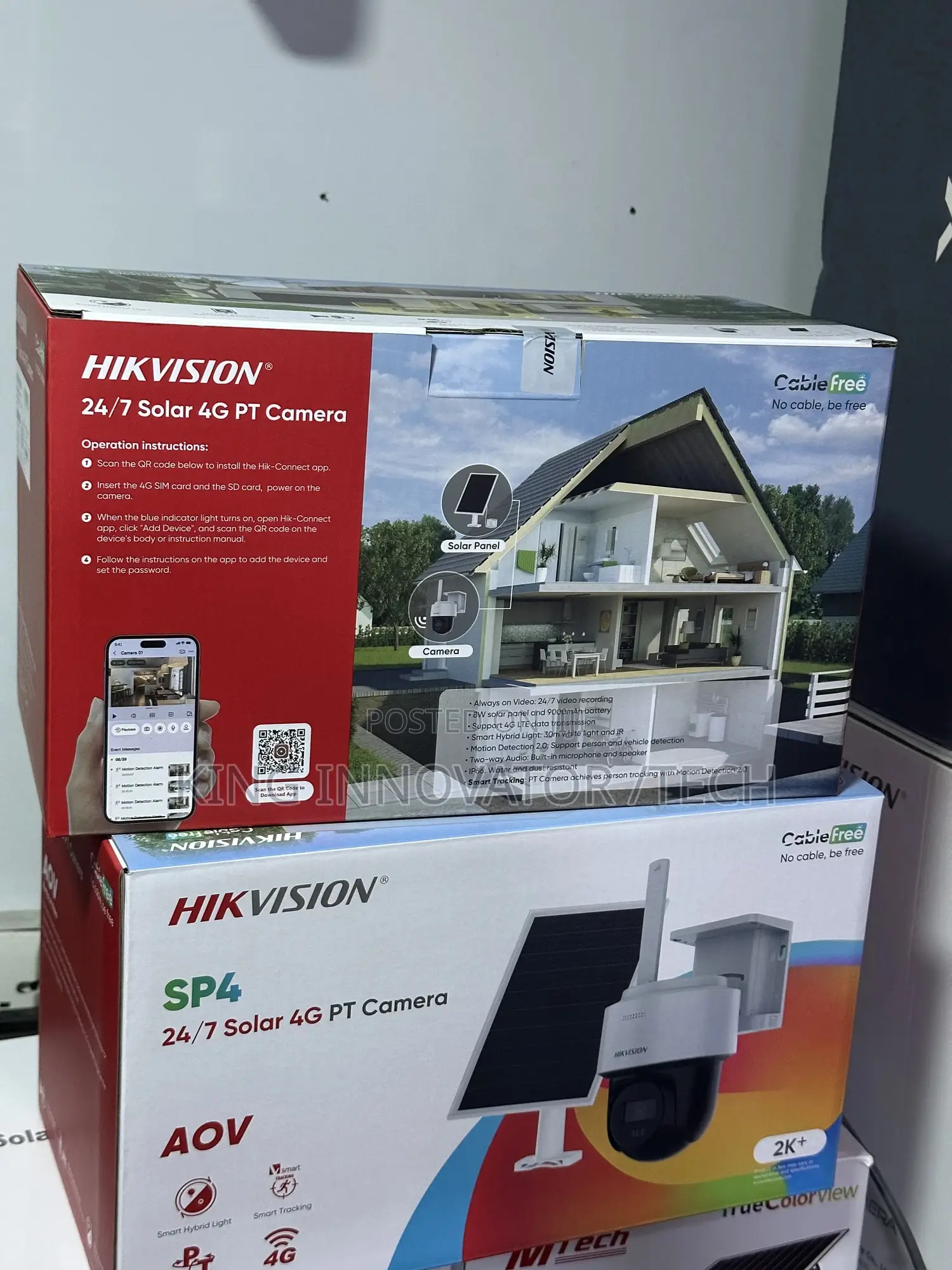 Hikvision Solar Pt Camera 4g Aov