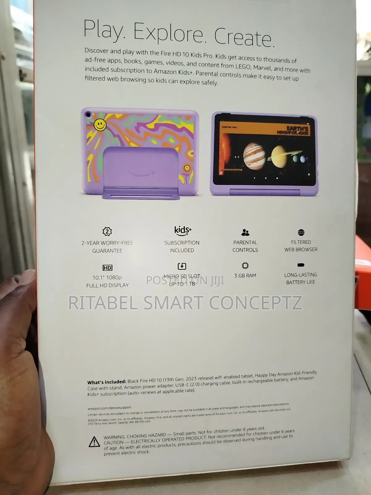 New Amazon Fire HD 10 Kids Pro 32 GB