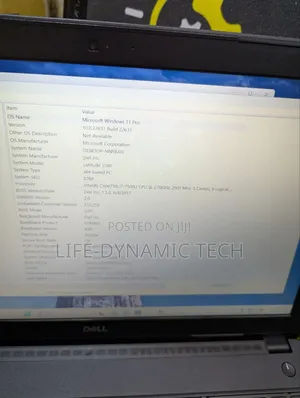 Laptop Dell Latitude 3580 8GB Intel Core i7 SSD 256GB