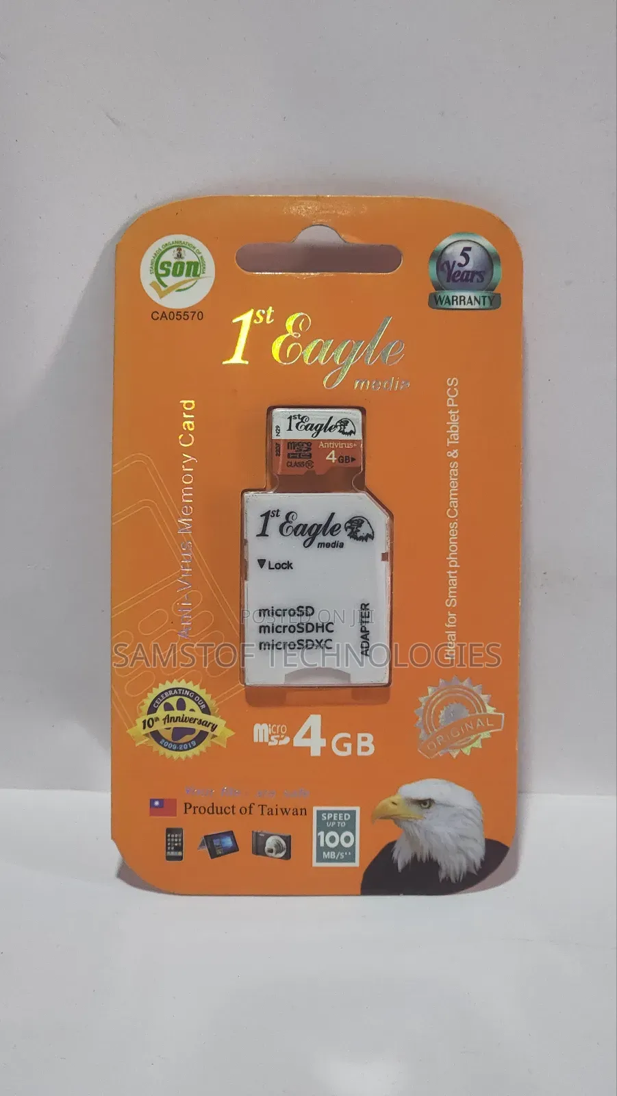 1st Eagle Memory Card - 4gb