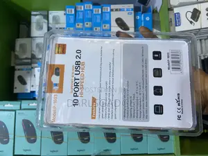 10 Port Usb 2.0 High Speed Hub Splitter Adapter for Pc and Laptop