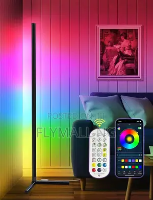 Smart RGB Led Floor Lamp Control App Remote Corner Color RGB 125