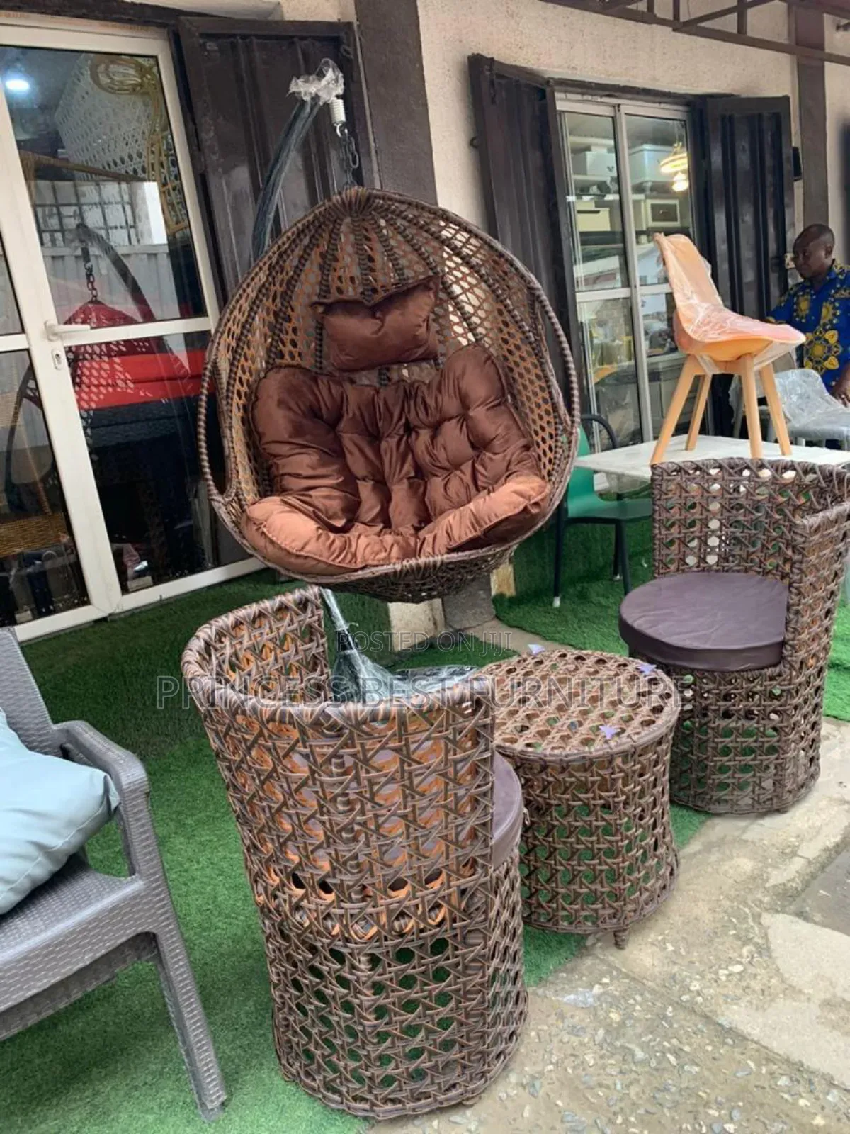 Garden Chairs With Swing