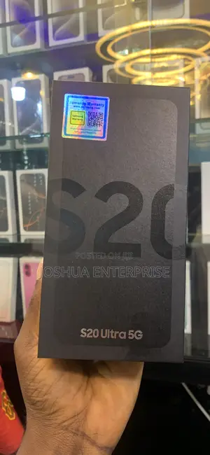 New Samsung Galaxy S20 Ultra 5G 128 GB Black