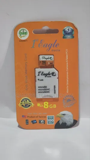 1st Eagle Memory Card - 8gb
.