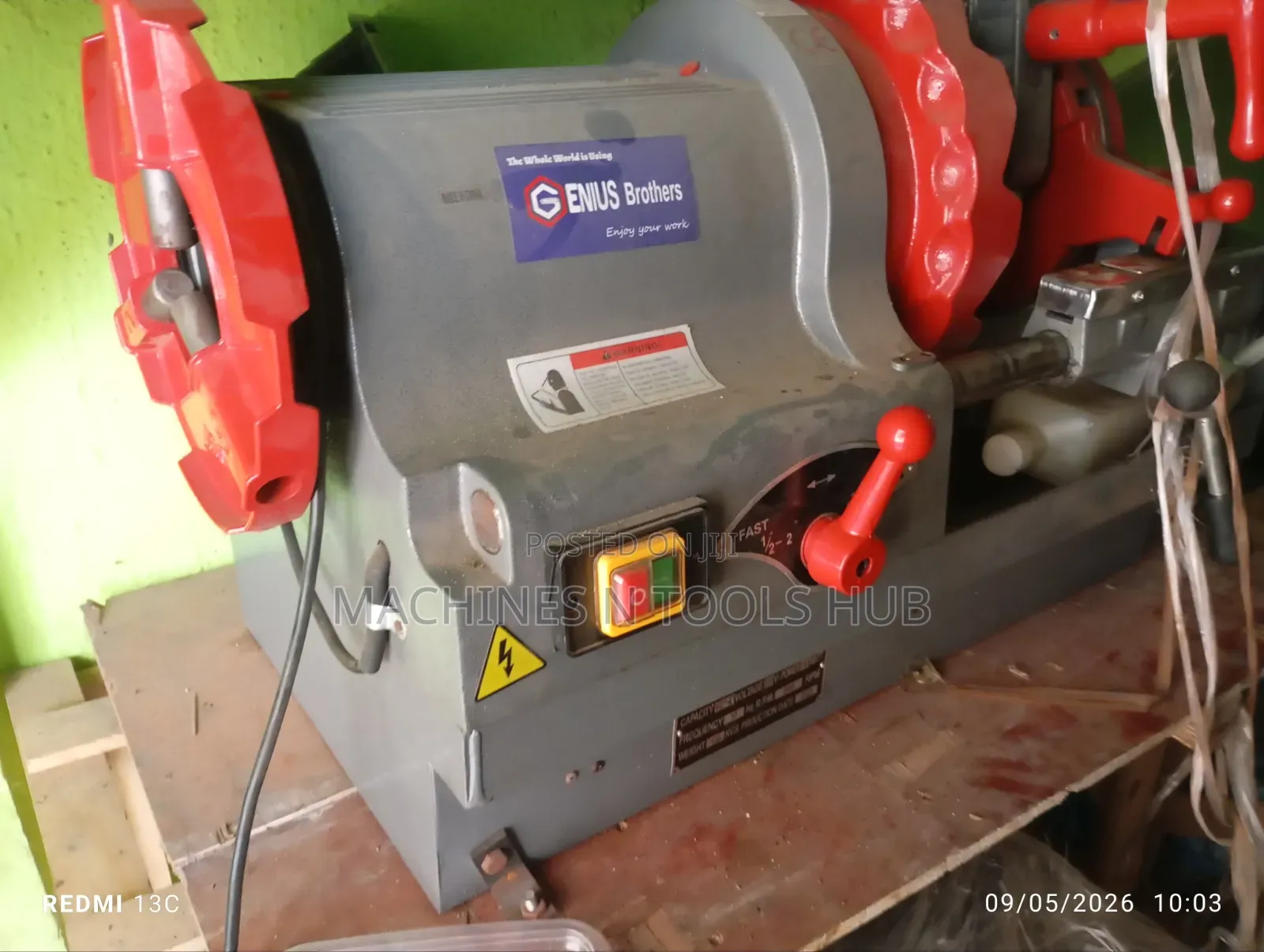 Pipe Threading Machine 4 Inches