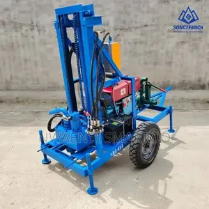 Bore Hole Drilling Machine With 100meters Pipe