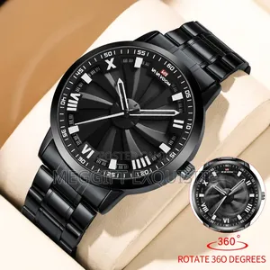 Unisex Va Va Voom Rotating Dial Chain Watch