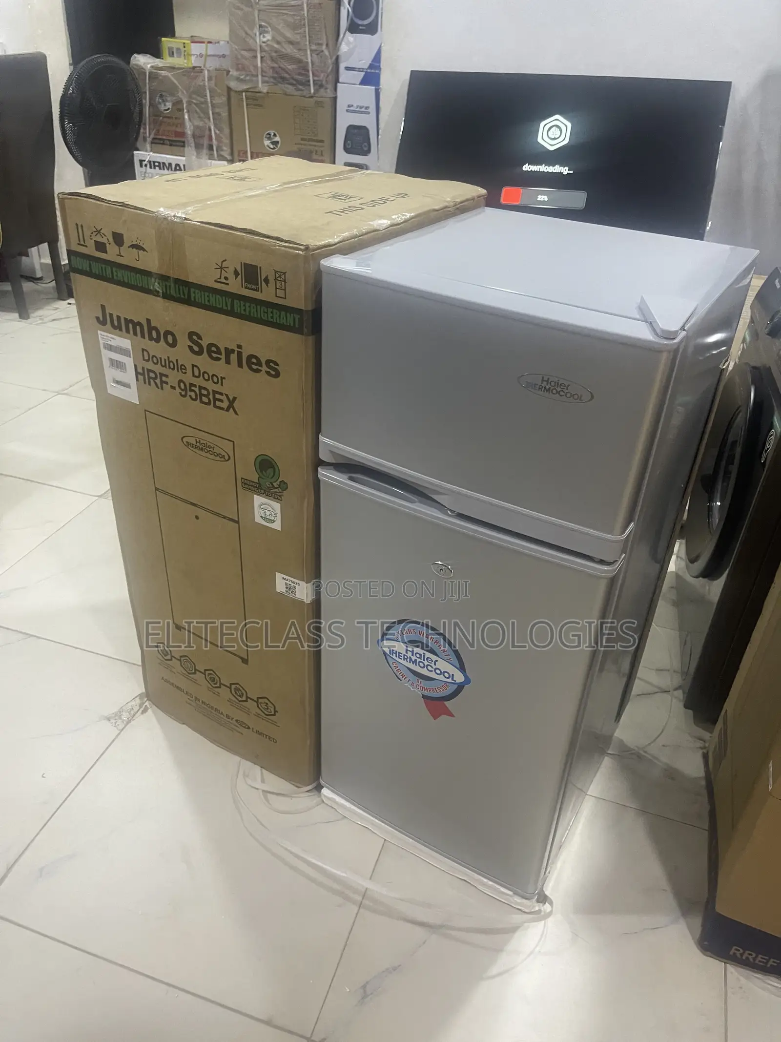 Haier Thermocool Refrigerator Freezer 95l