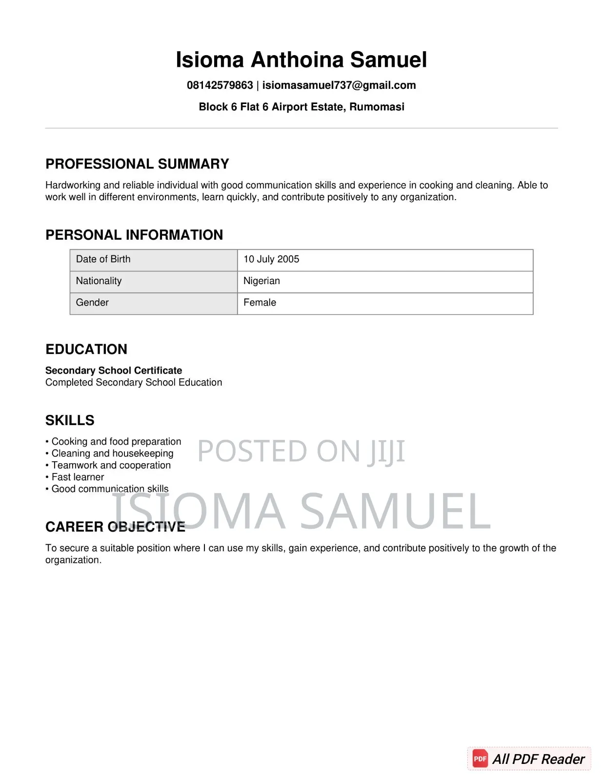 Isioma Samuel