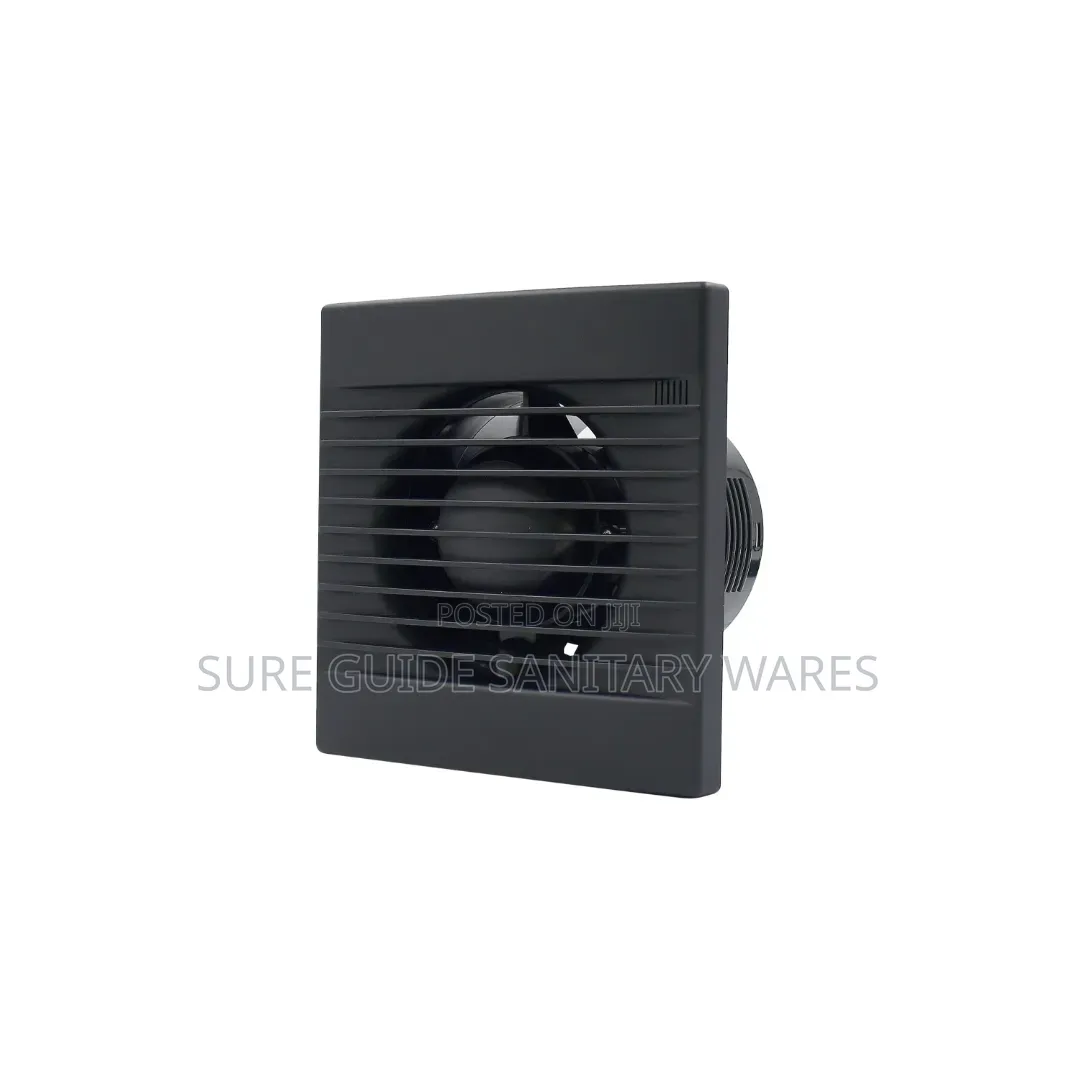 Black Wall Mount Ventilation Fan