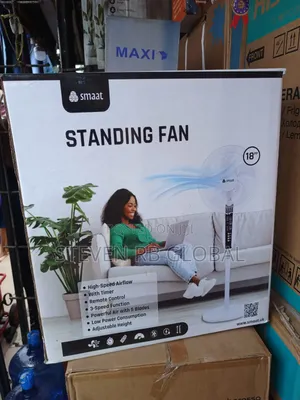 Smart 18-inch Standing Fan With Remote | Sh-stf18ocwr