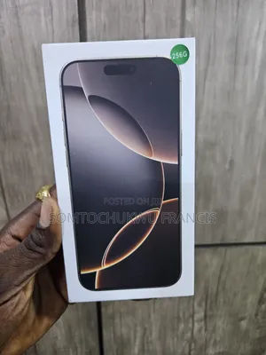 New Apple iPhone 16 Pro Max 256 GB Bronze