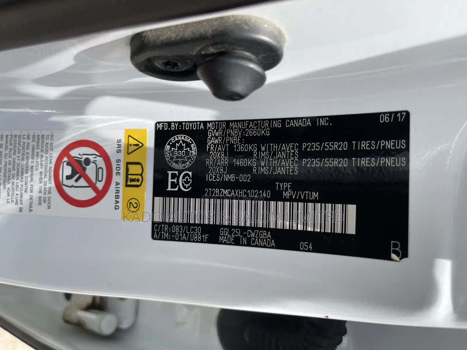 Lexus RX 2017 White