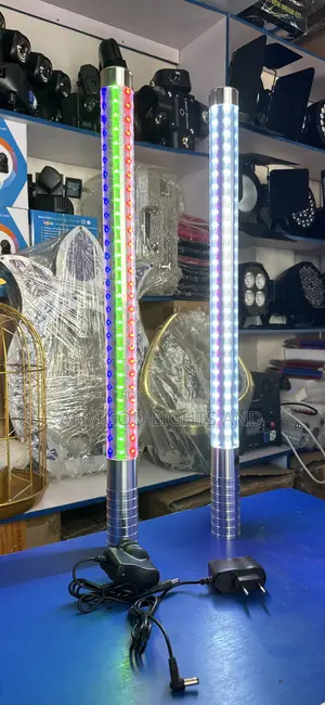 Rechargeable Led Long Champagne Lights. Single and RGB Multiple Colour