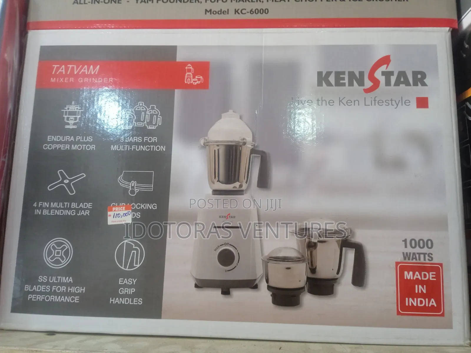 Kenstar Mixer Grinder