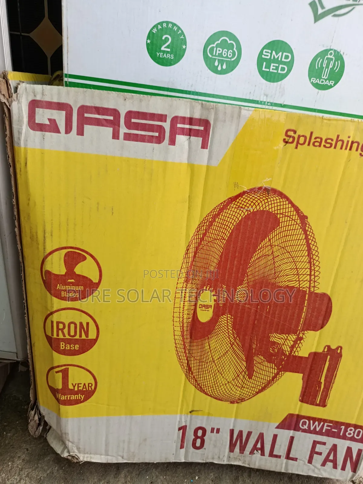 Solar Rechargeable Fan