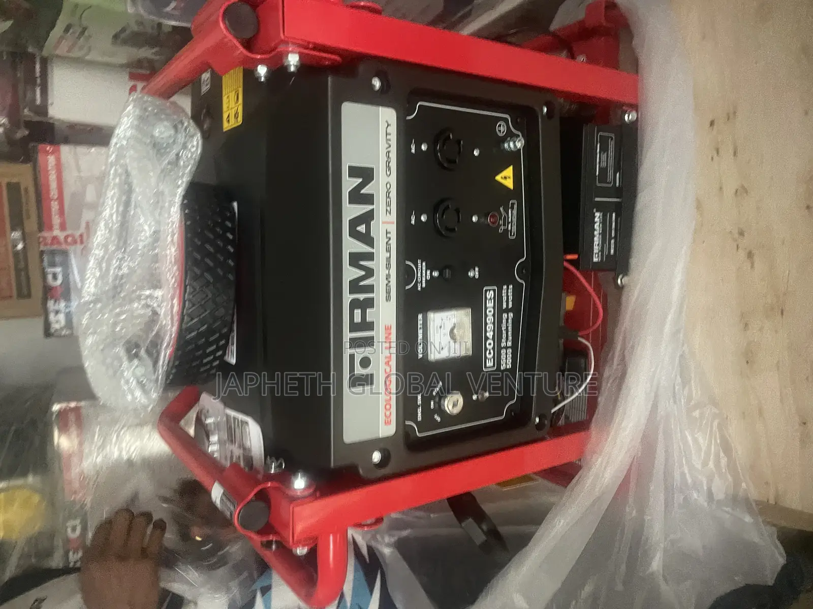 Firman Eco4990es Zero Gravity Petrol Generator 5.5kva