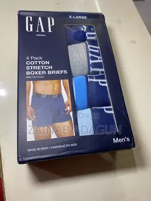 Original Gap Men’S Boxers 4 Pieces in One Pack