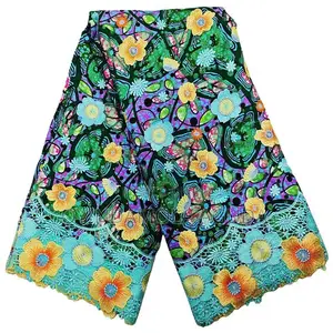 Luxury 3d Appliqué Embroidery Ankara
