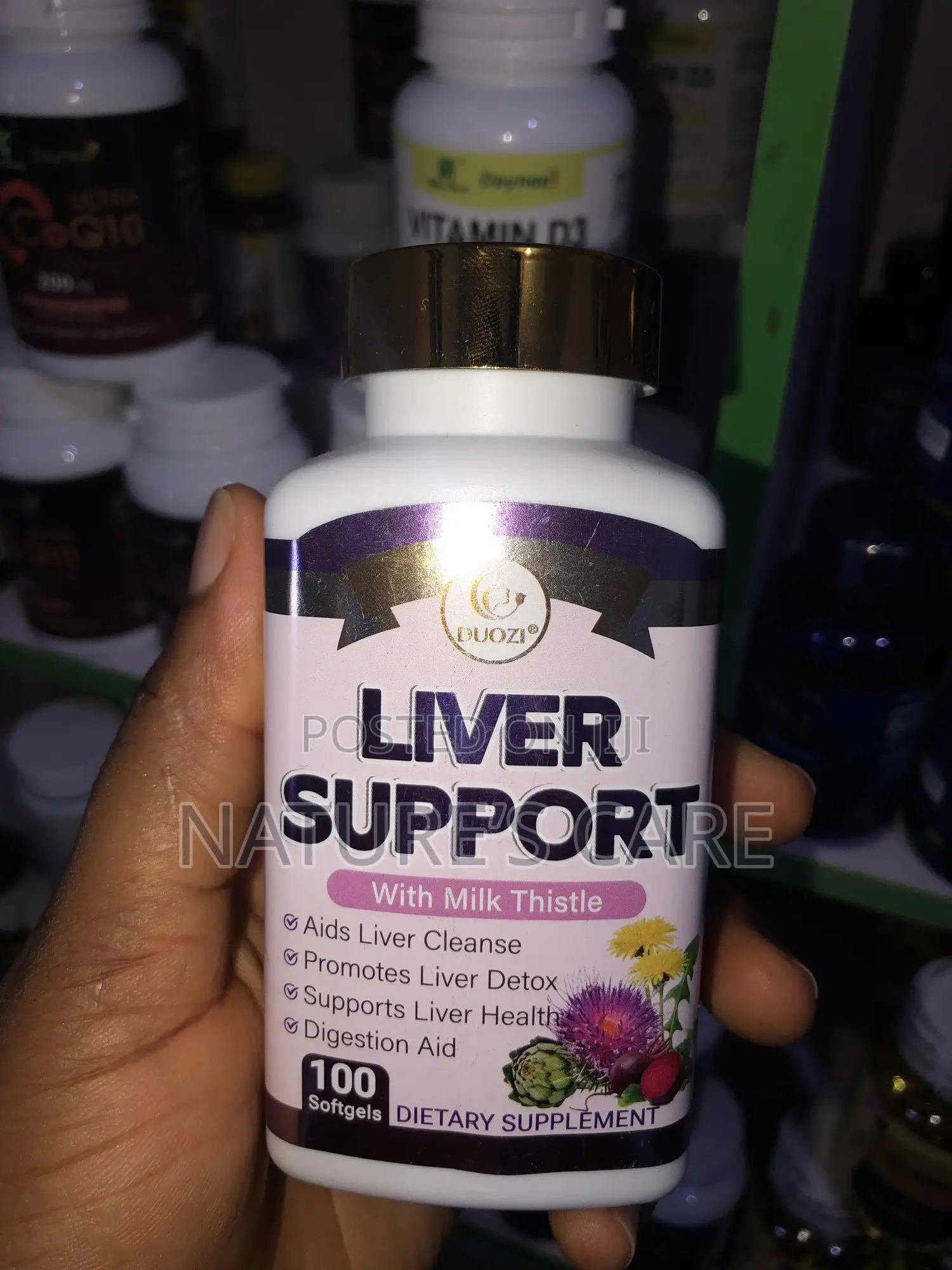 Liver Support With Milk Thistle
