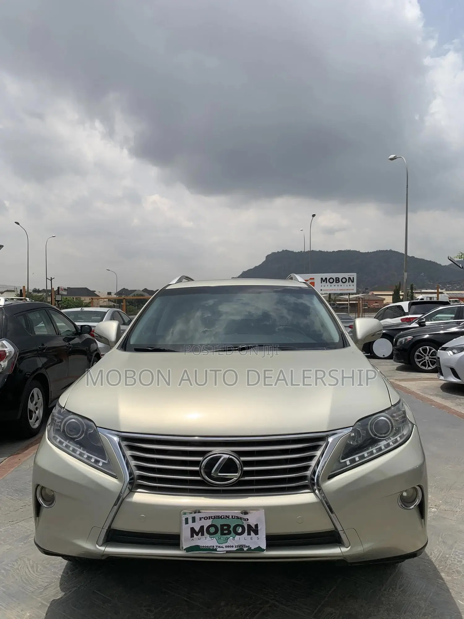 Lexus RX 2012 Gold