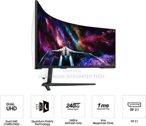 Samsung 57" Odyssey Neo G9 G95nc Dual Uhd Curved 240hz Refresh