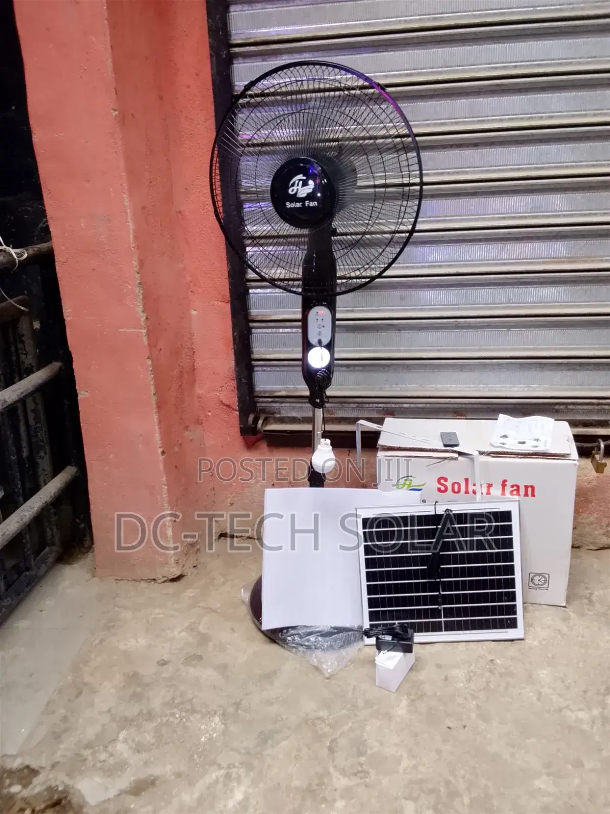 16 & 18 Inches Solar Fan
