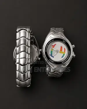 *` Bulgy Digital Okley Chain Watch