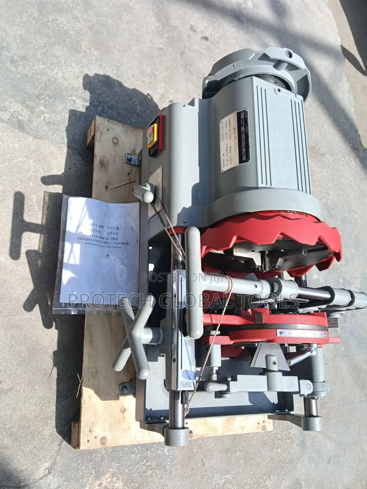 4" Pipe Threading Machine