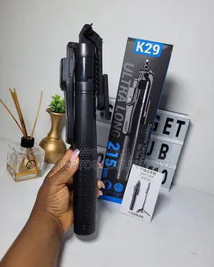360 Degree Rotating Selfie Stick and Tripod Stand